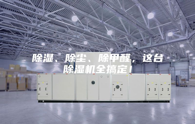 除濕、除塵、除甲醛，這臺除濕機全搞定！