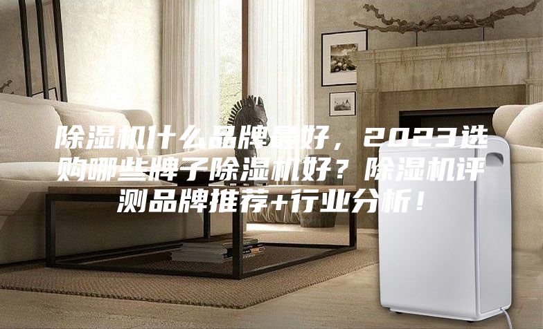 除濕機什么品牌最好，2023選購哪些牌子除濕機好？除濕機評測品牌推薦+行業分析！