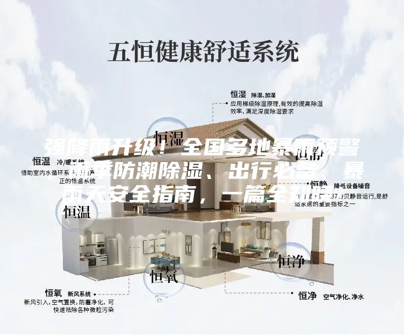強降雨升級！全國多地暴雨預(yù)警，雨季防潮除濕、出行必備、暴雨天安全指南，一篇全知曉！