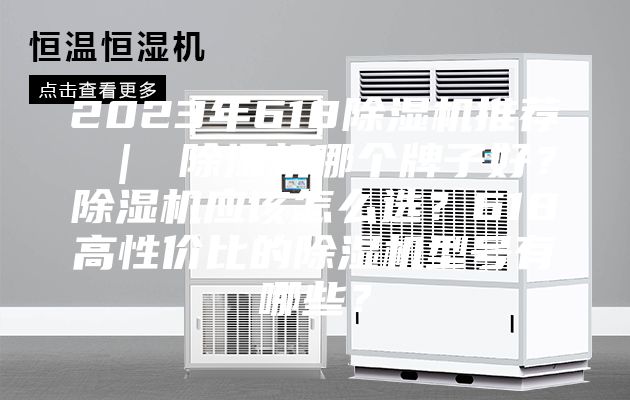 2023年618除濕機(jī)推薦 ｜ 除濕機(jī)哪個(gè)牌子好？除濕機(jī)應(yīng)該怎么選？618高性價(jià)比的除濕機(jī)型號(hào)有哪些？