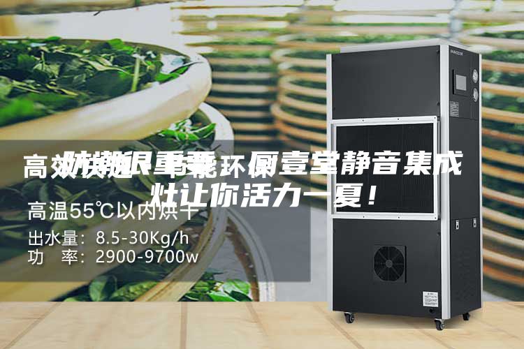防潮很重要，廚壹堂靜音集成灶讓你活力一夏！