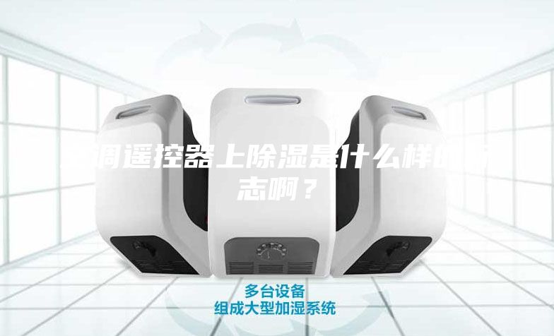 空調遙控器上除濕是什么樣的標志啊？