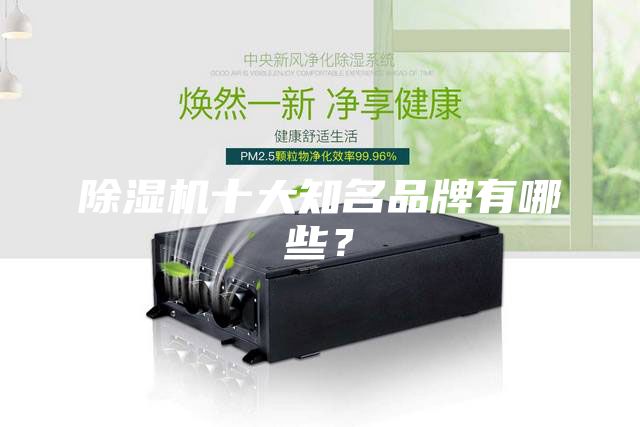 除濕機十大知名品牌有哪些？