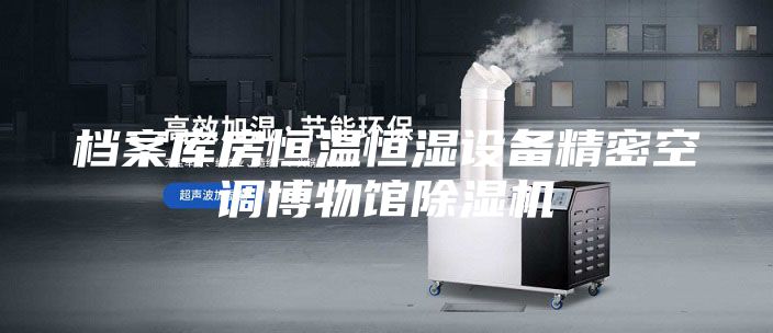 檔案庫房恒溫恒濕設備精密空調博物館除濕機