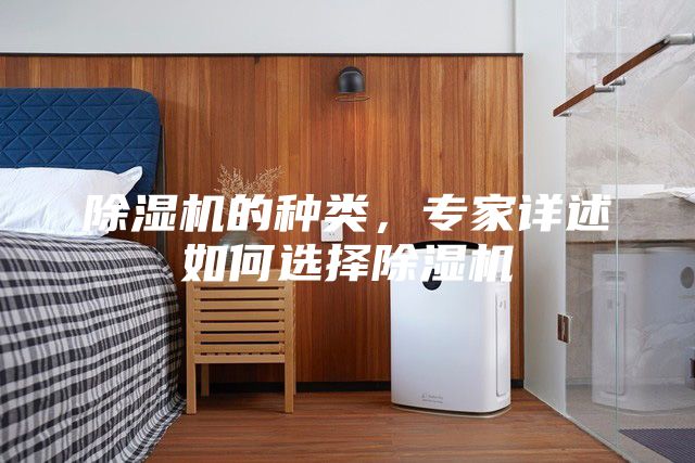 除濕機的種類，專家詳述如何選擇除濕機