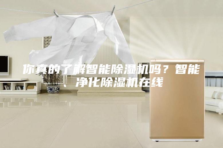 你真的了解智能除濕機嗎？智能、凈化除濕機在線