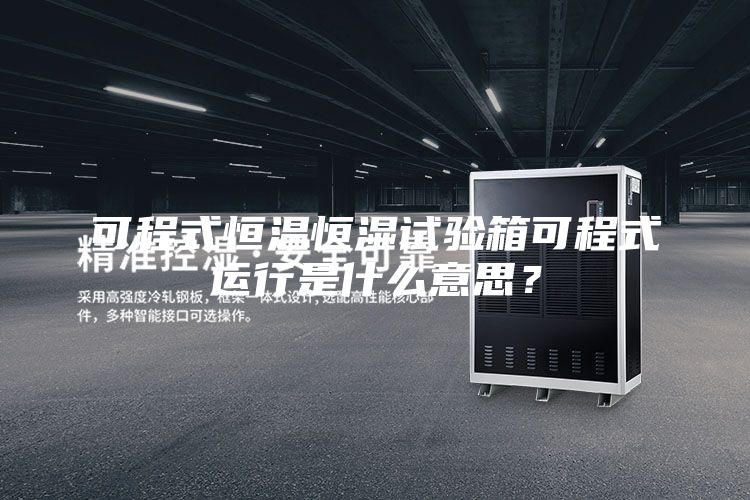可程式恒溫恒濕試驗箱可程式運行是什么意思？