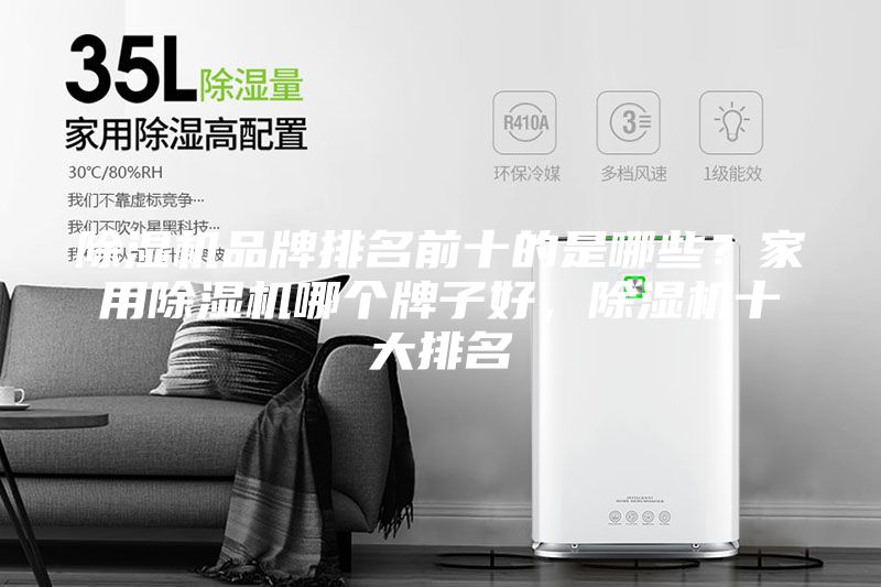 除濕機品牌排名前十的是哪些？家用除濕機哪個牌子好，除濕機十大排名