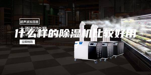 什么樣的除濕機比較好用？