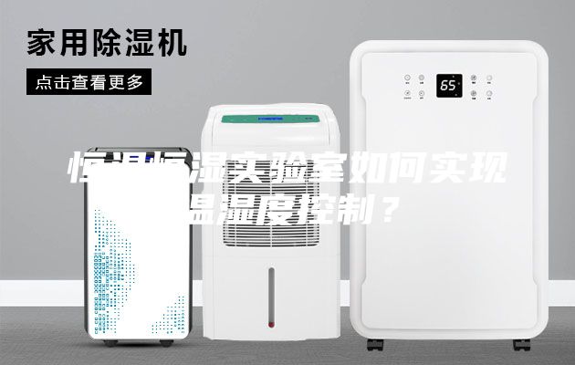 恒溫恒濕實驗室如何實現溫濕度控制？