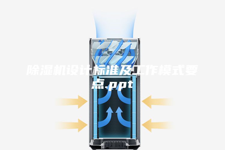 除濕機(jī)設(shè)計(jì)標(biāo)準(zhǔn)及工作模式要點(diǎn).ppt