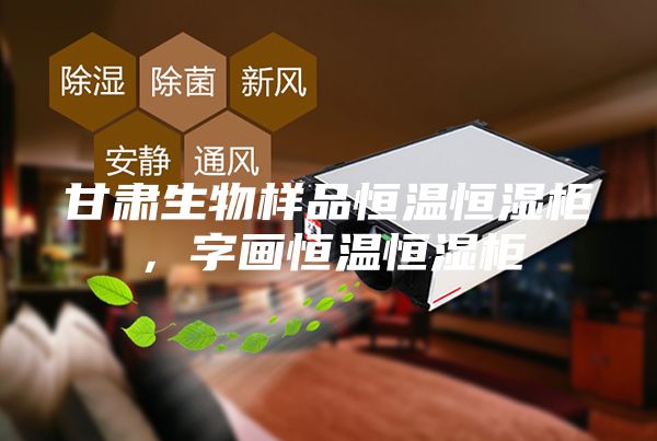 甘肅生物樣品恒溫恒濕柜，字畫恒溫恒濕柜