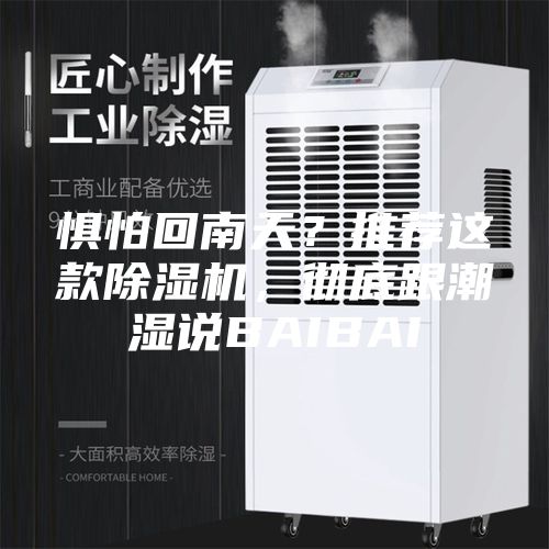 懼怕回南天？推薦這款除濕機(jī)，徹底跟潮濕說BAIBAI