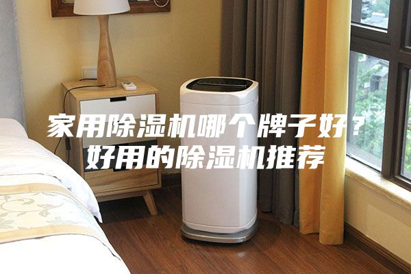 家用除濕機哪個牌子好？好用的除濕機推薦