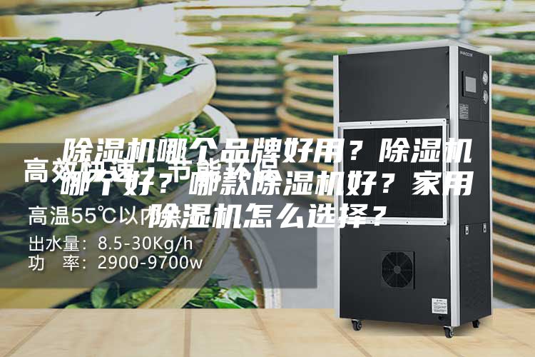 除濕機哪個品牌好用？除濕機哪個好？哪款除濕機好？家用除濕機怎么選擇？