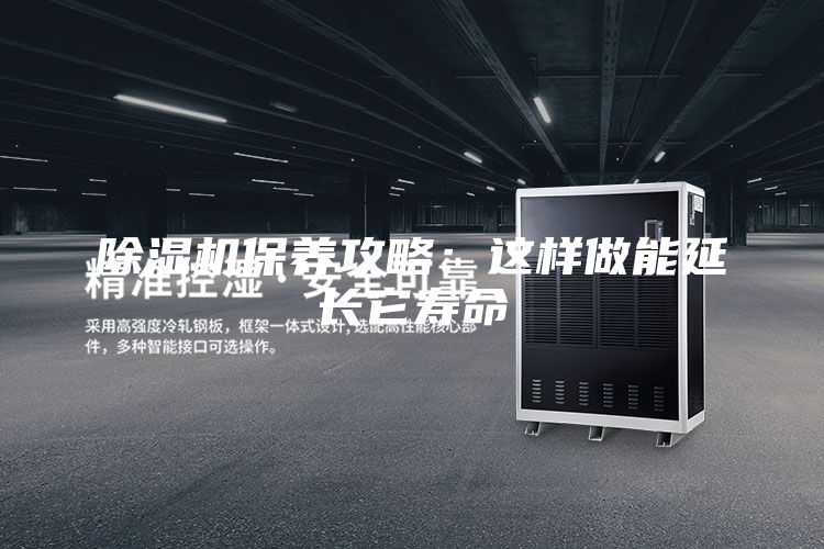 除濕機保養攻略：這樣做能延長它壽命