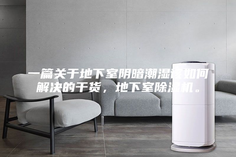 一篇關于地下室陰暗潮濕該如何解決的干貨，地下室除濕機。